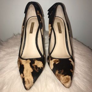 Louis et Cie Cheetah animal print heels size 7.5